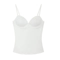 Top corset de tirantes con espalda descubierta