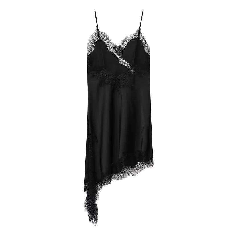 Vestido mini de tirantes con espalda descubierta